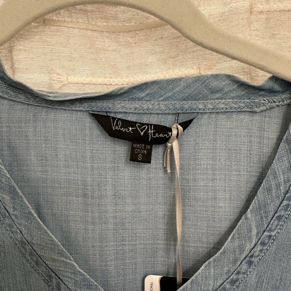 Velvet Heart Denim Dress NWT - Picture 2 of 5
